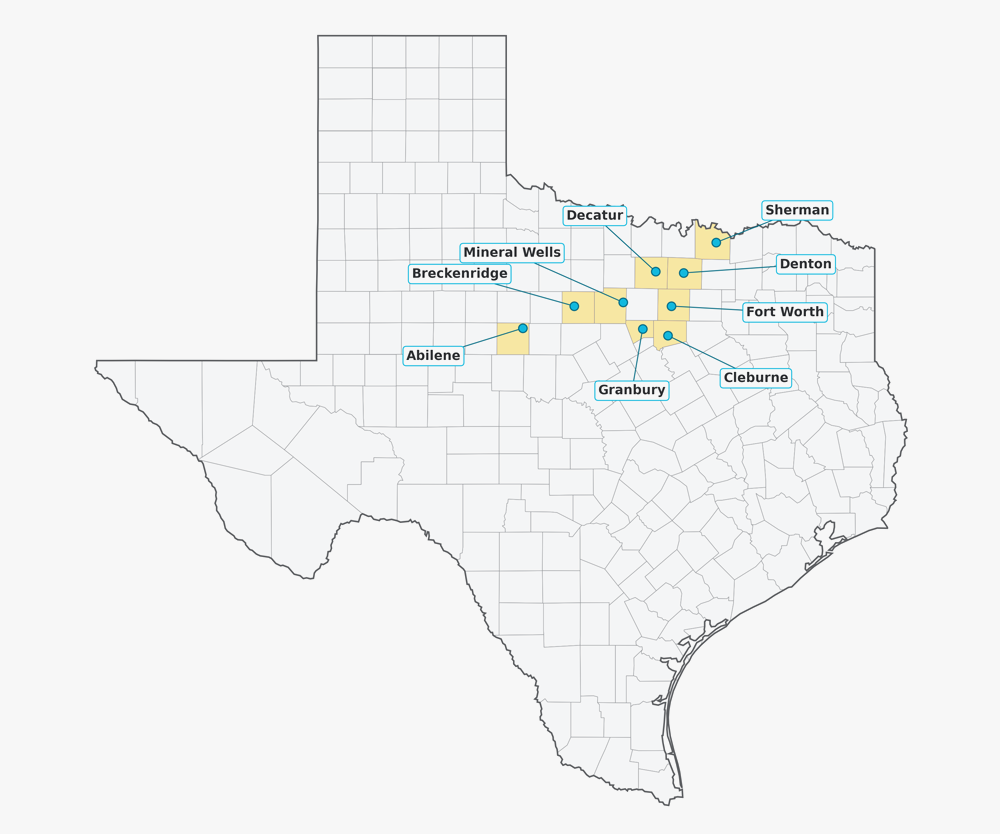 Texas Map